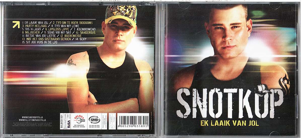 Snotkop - Ek Laaik van Jol CD