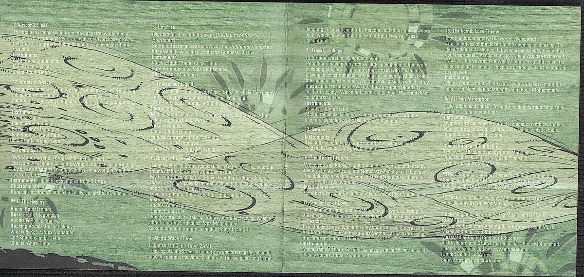 Pops Mohammed Presents...Healing Sounds From Mother Africa CD Digipak