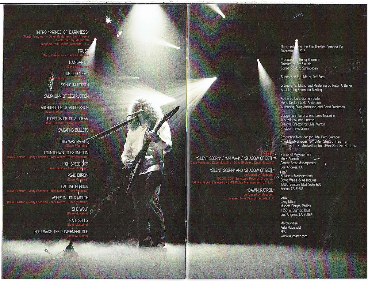 Megadeth - Countdown to Extinction Live DVD