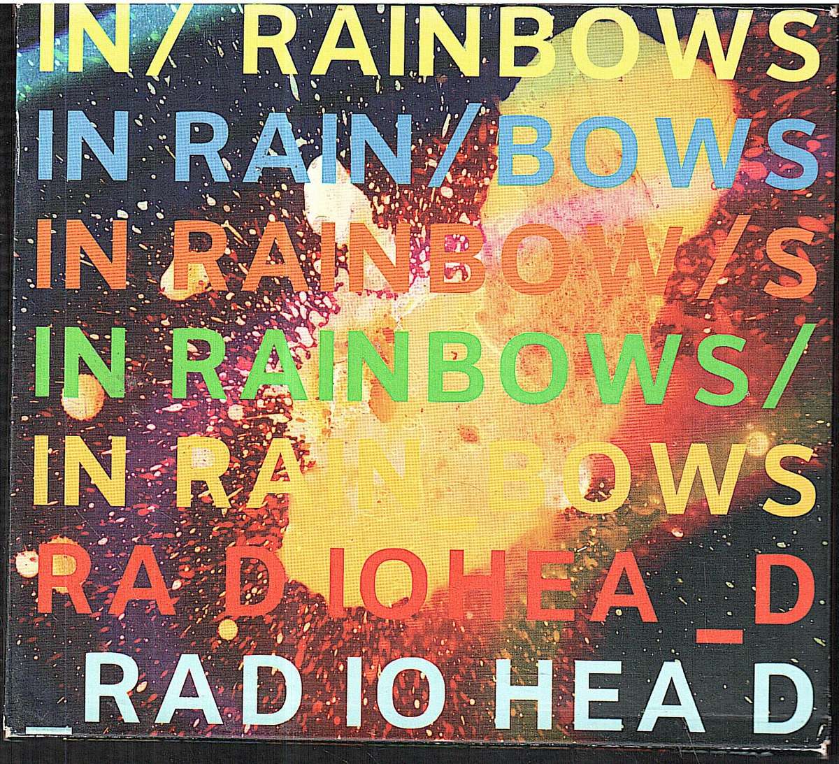 Radiohead - In Rainbows CD in cardboard folded cover