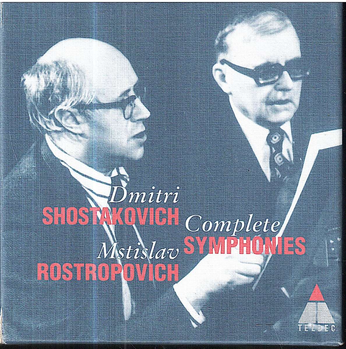 Dmitri Shostakovich: Complete Symphonies - Mstislav Rostropovich (Cond.) 12 CD Box