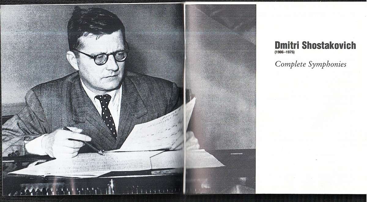 Dmitri Shostakovich: Complete Symphonies - Mstislav Rostropovich (Cond.) 12 CD Box