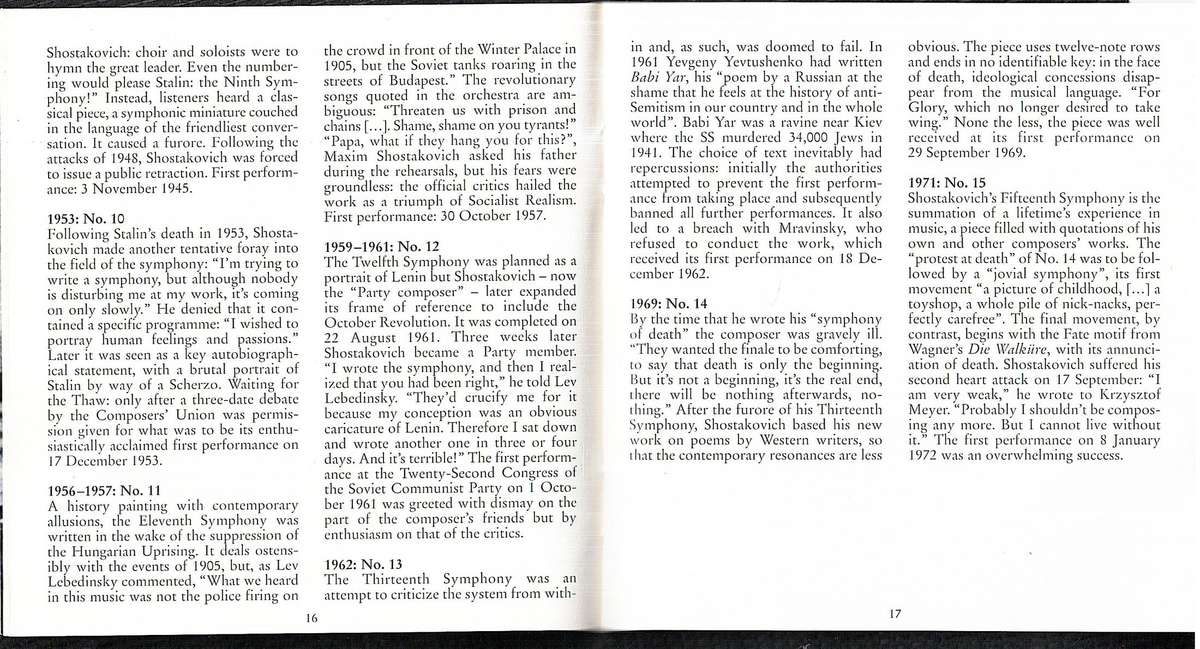 Dmitri Shostakovich: Complete Symphonies - Mstislav Rostropovich (Cond.) 12 CD Box