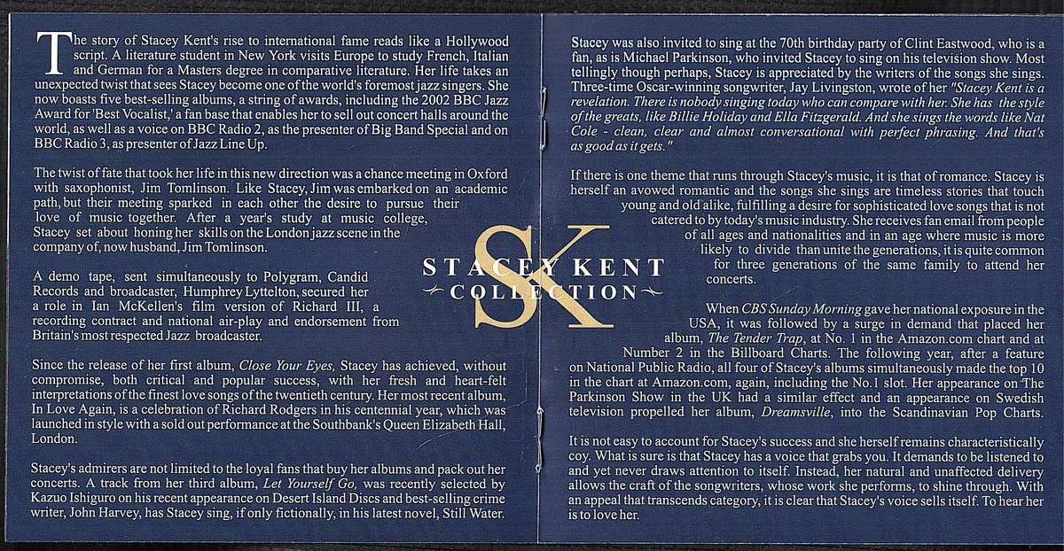 Stacey Kent - Collection CD [LIMITED EDITION]