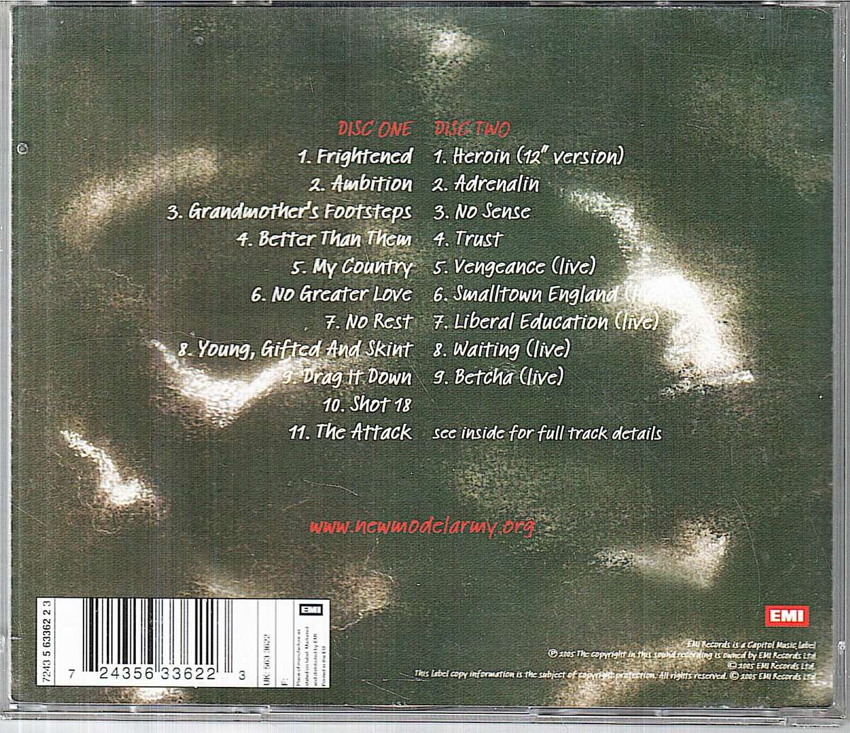 New Model Army - No Rest for the Wicked 2xCD [Remastered with Bonus Tracks]