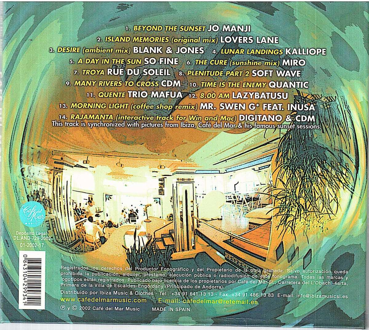 Various - Cafe del Mar Volumen Nueve [Compiled by Bruno]