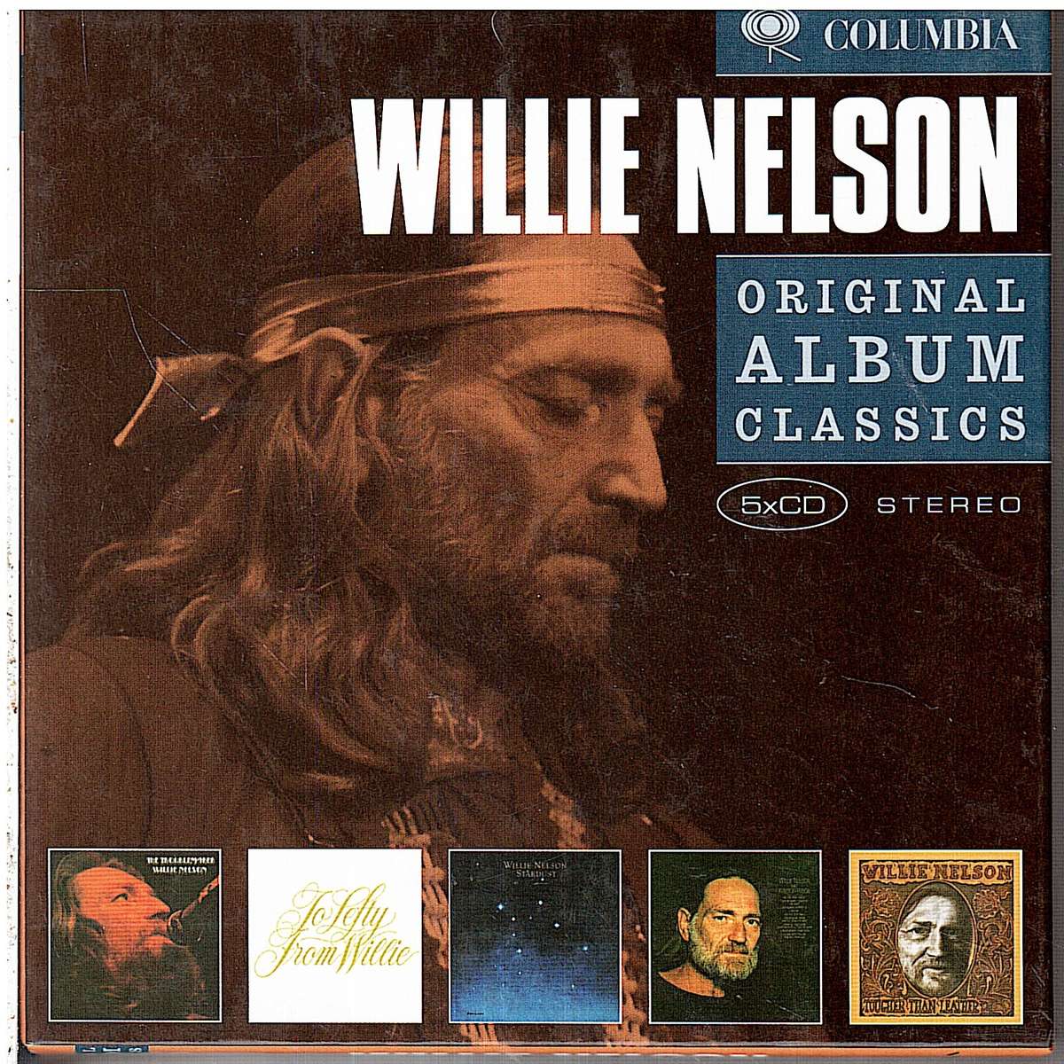 Willie Nelson  Original Album Classics 5 CD Box [Each CD in own cardboard sleeve]