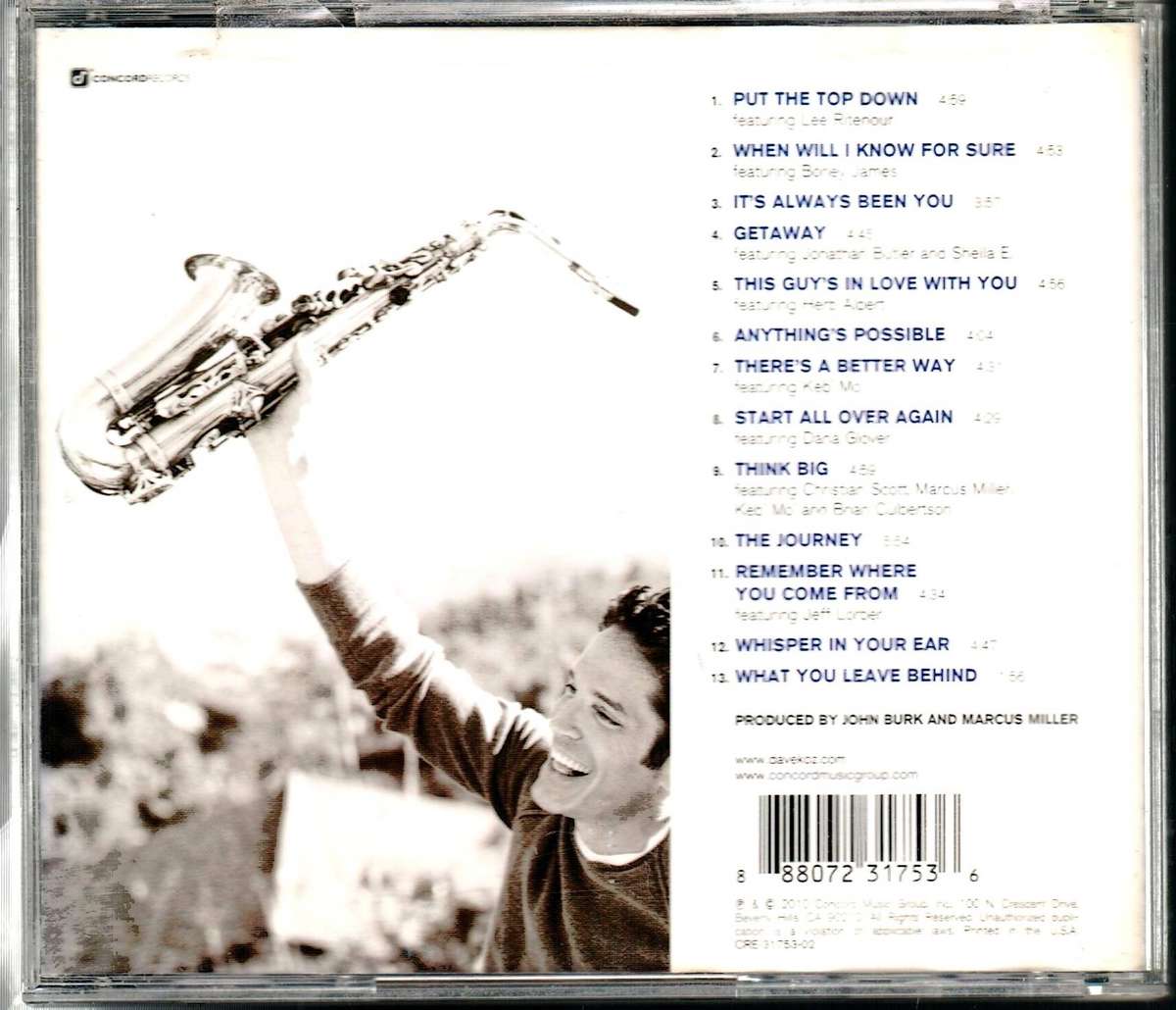 Dave Koz - Hello Tomorrow CD
