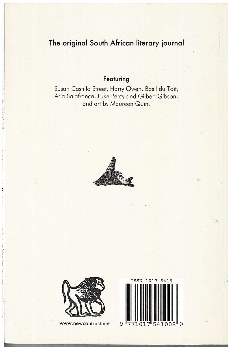 New Contrast 186, Volume 47, Winter 2019