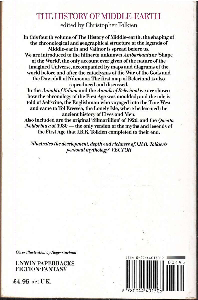 The History of Middle-Earth IV: The Shaping of Middle-Earth (The Quenta, The Ambarkanta & The Annals