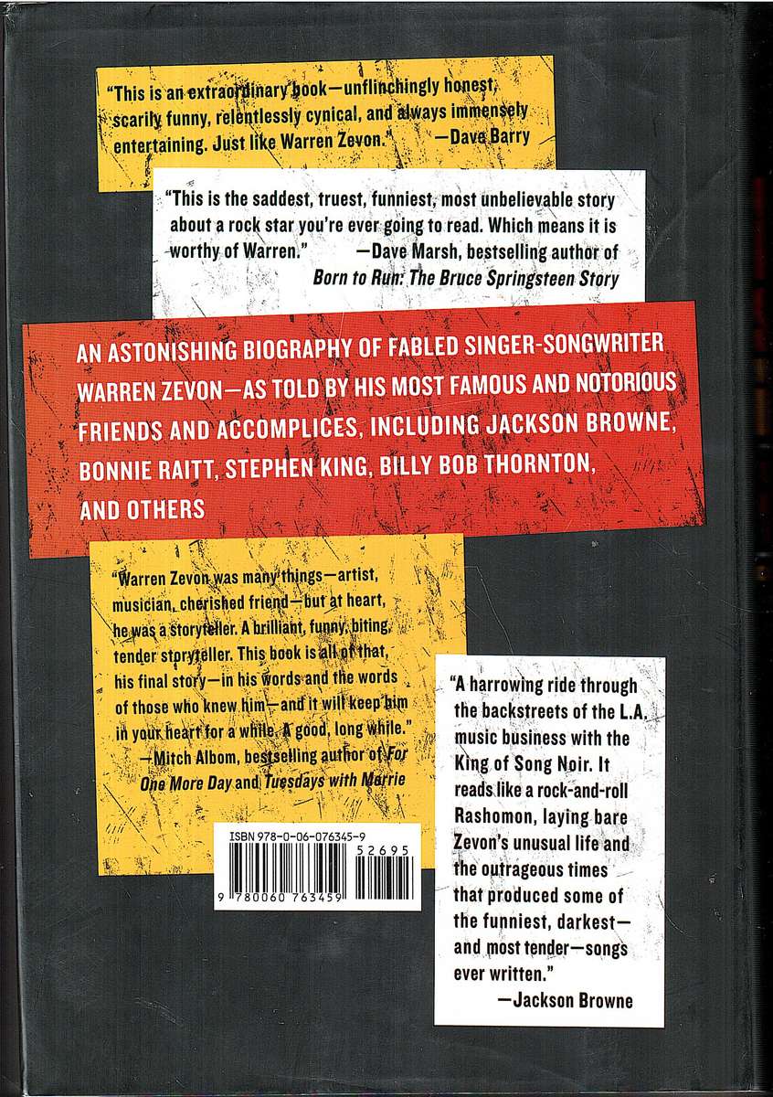 I'll Sleep When I'm Dead: The Dirty Life and Times of Warren Zevon - Crystal Zevon