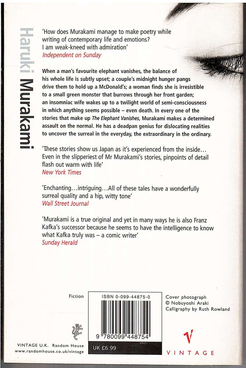 The Elephant Vanishes - Haruki Murakami