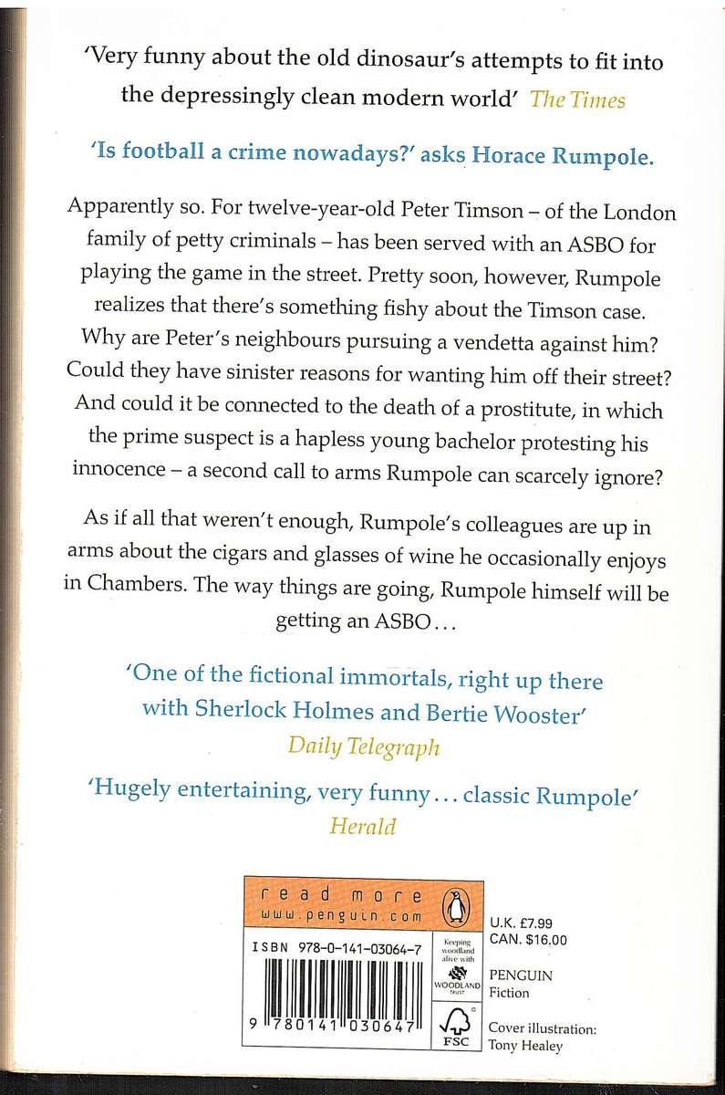 The Anti-social Behaviour of Horace Rumpole - John Mortimer