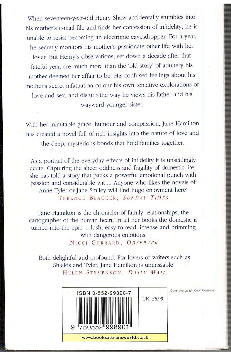 Disobedience - Jane Hamilton