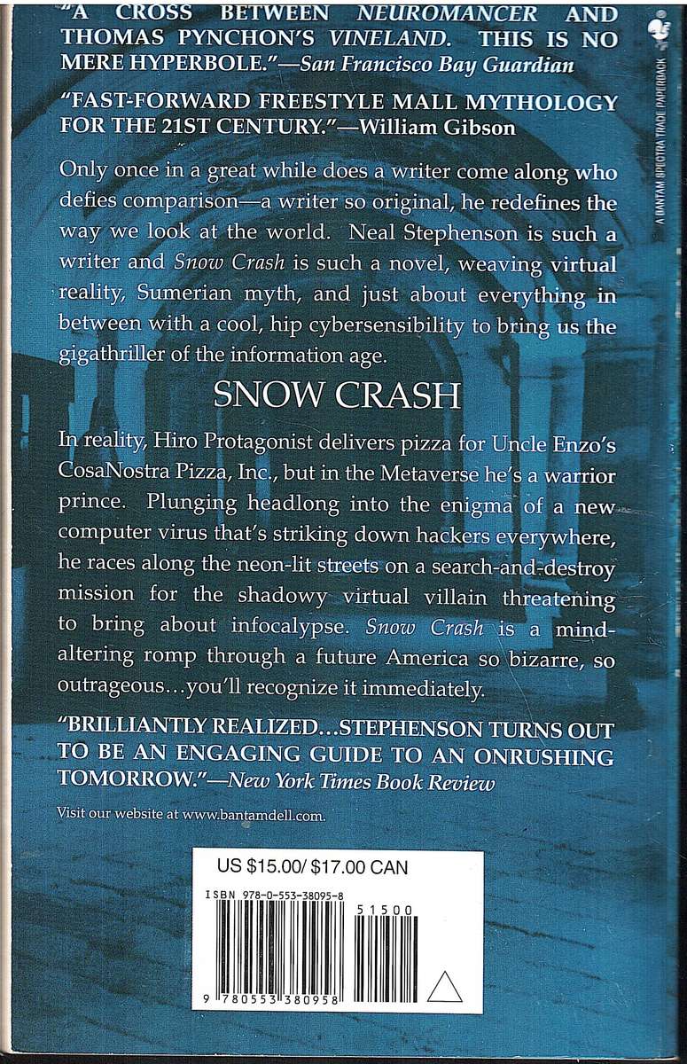 Snow Crash - Neal Stephenson