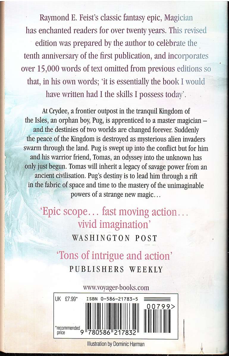 Magician (The Riftwar Saga) - Raymond E Feist