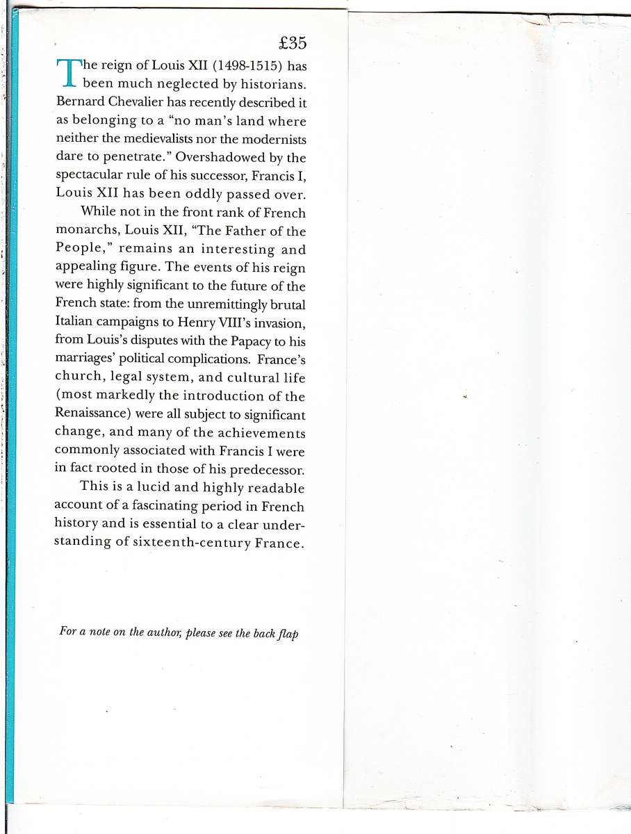 Louis XII - Frederic J Baumgartner