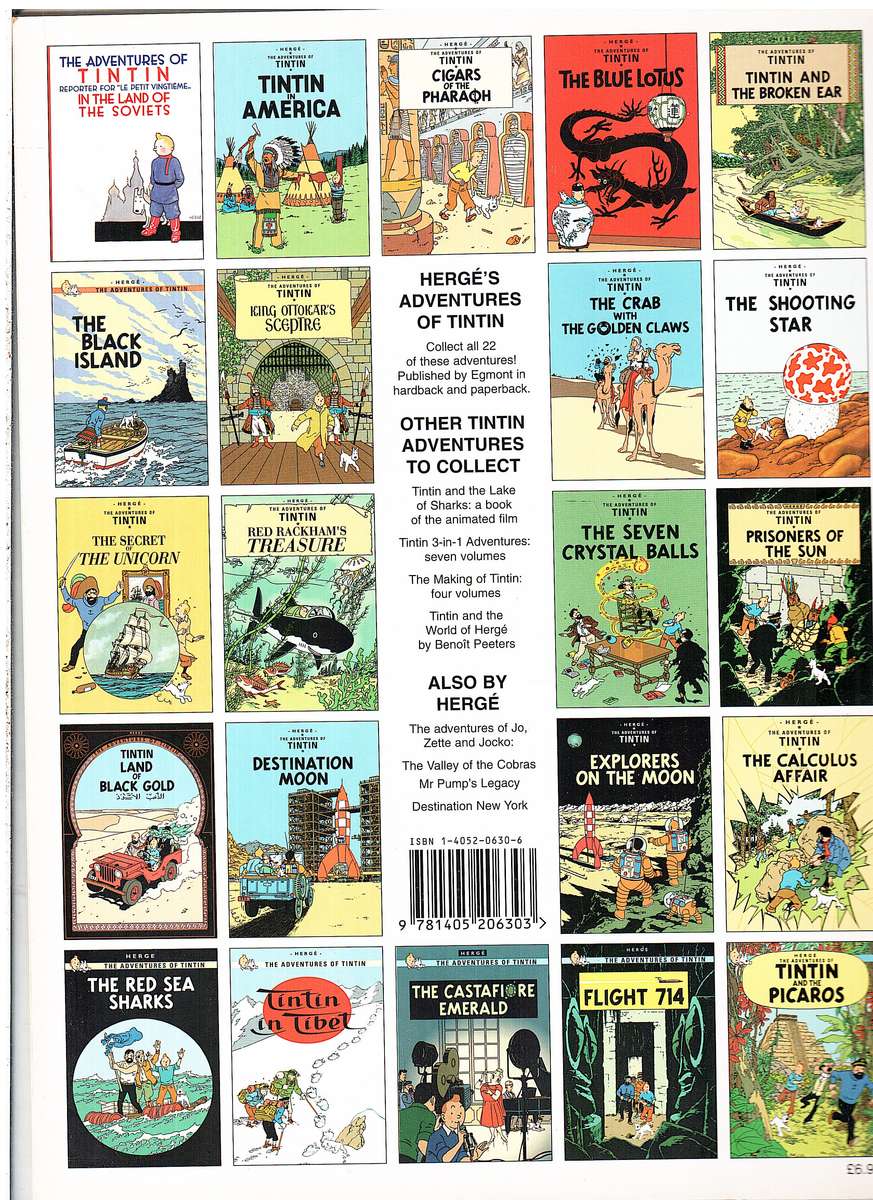 The Adventures of Tintin 19: The Red Sea Sharks - Herge