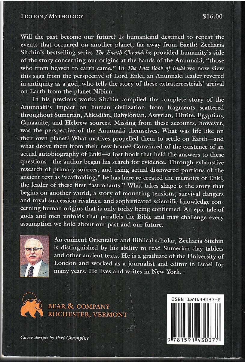 The Lost Book of Enki - Zecharia Sitchin