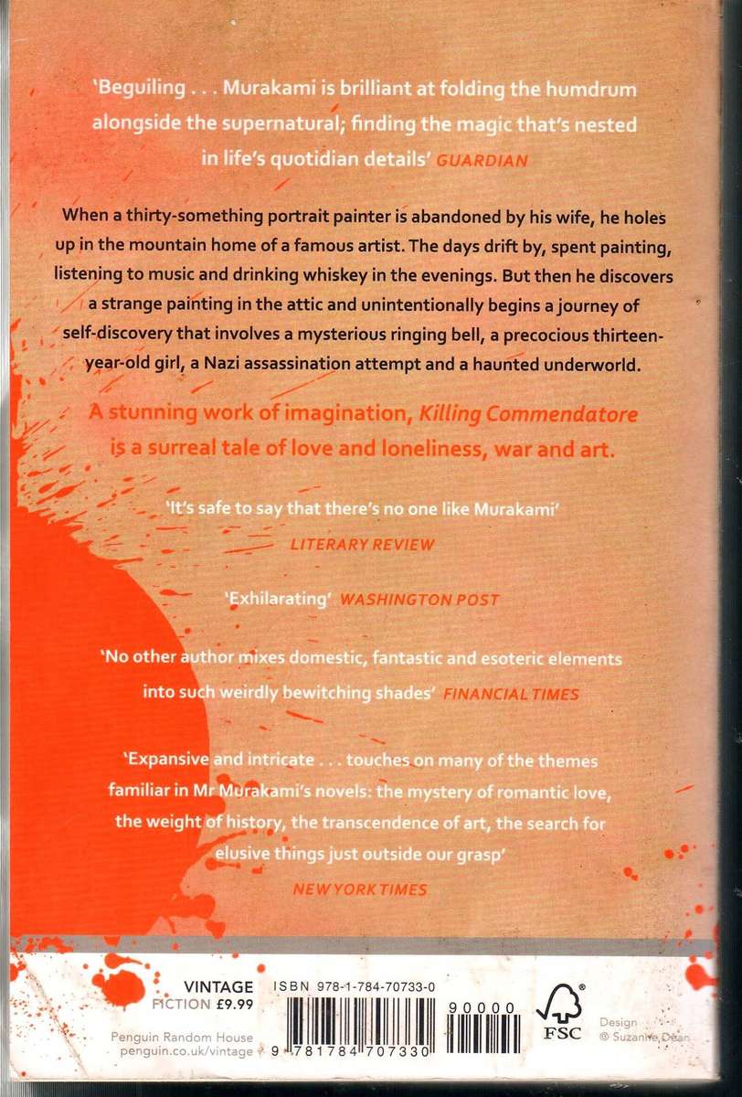 Killing Commendatore - Haruki Murakami