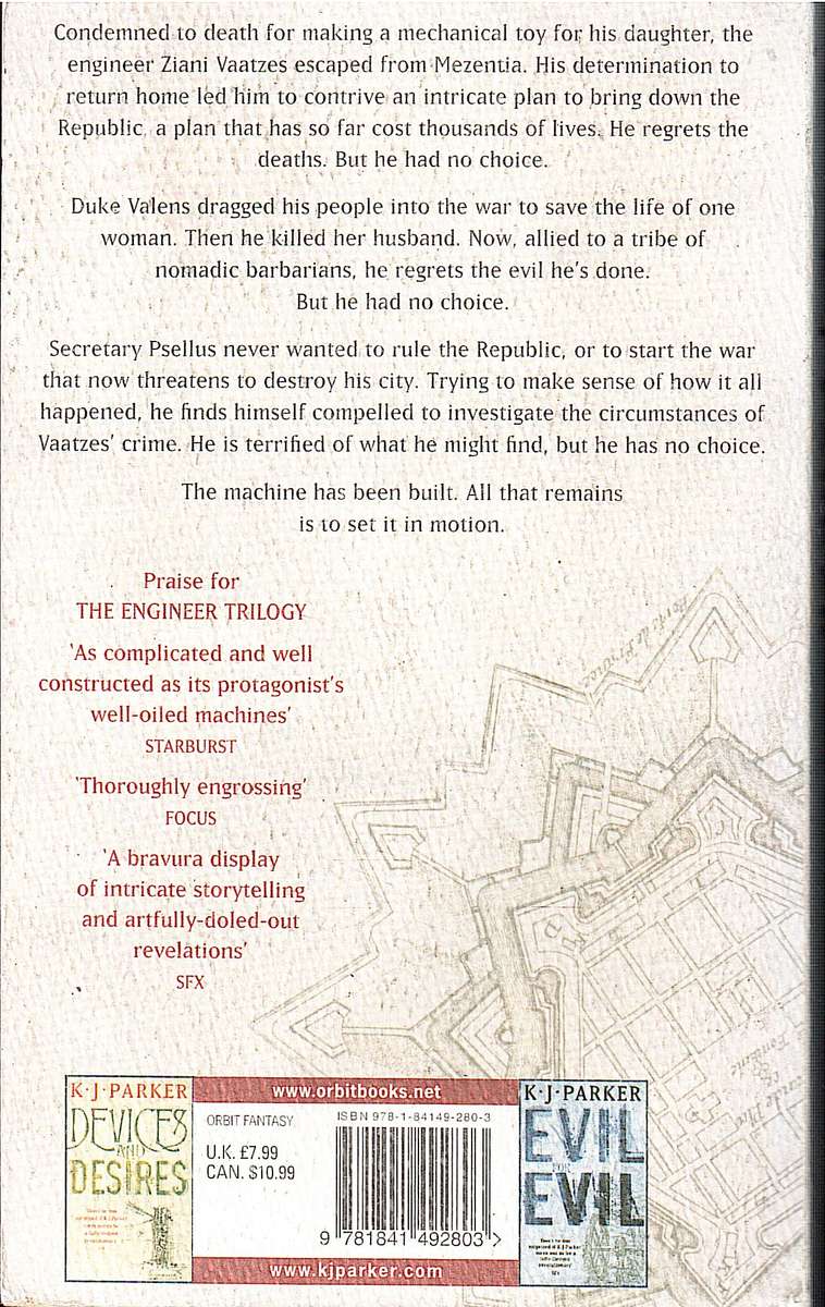 The Engineer Trilogy 03: The Escapement - KJ Parker