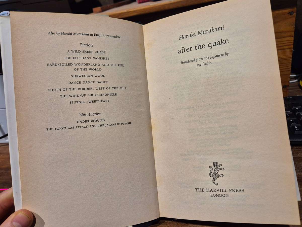 After the Quake (Stories) - Haruki Murakami