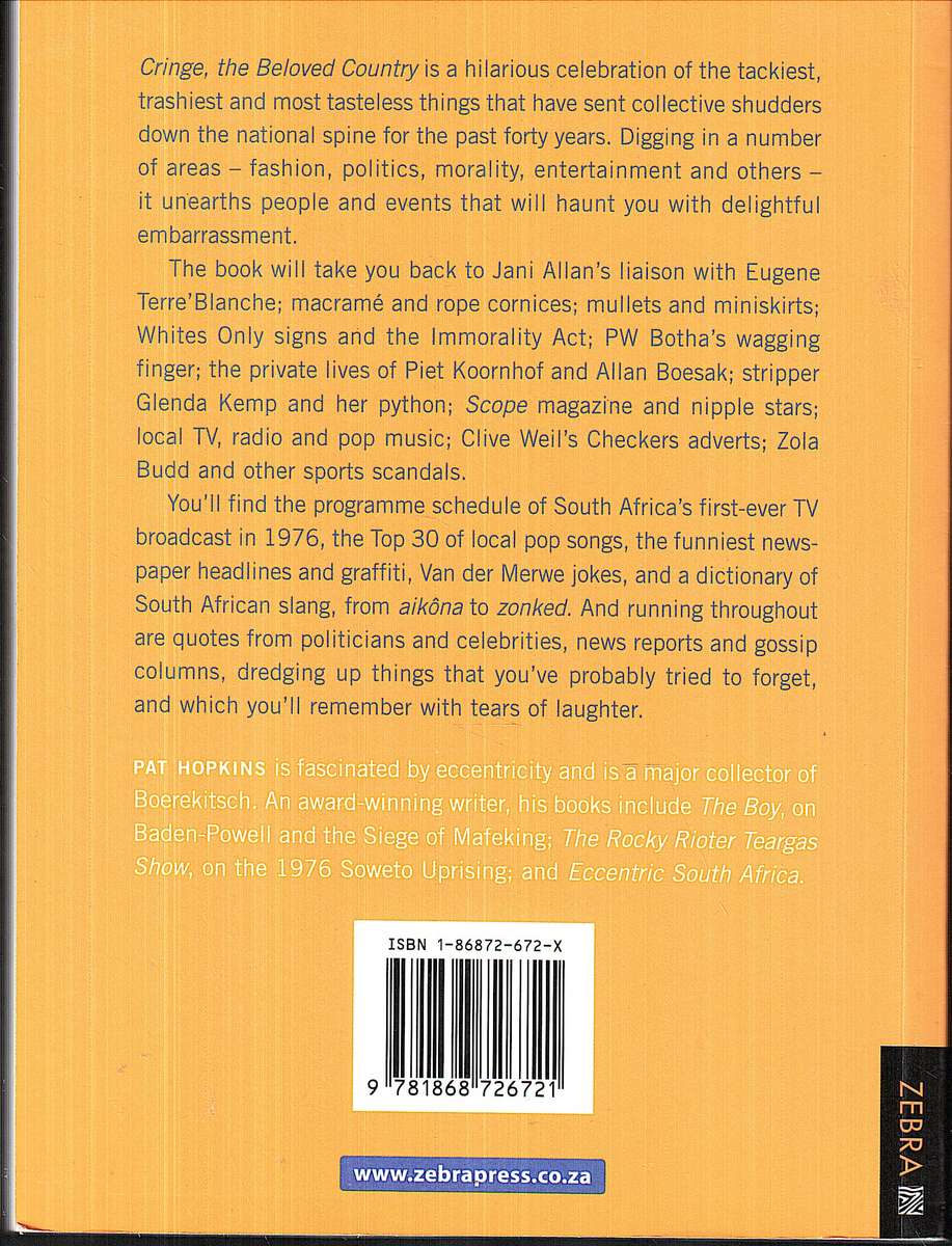 Cringe, the Beloved Country - Pat Hopkins
