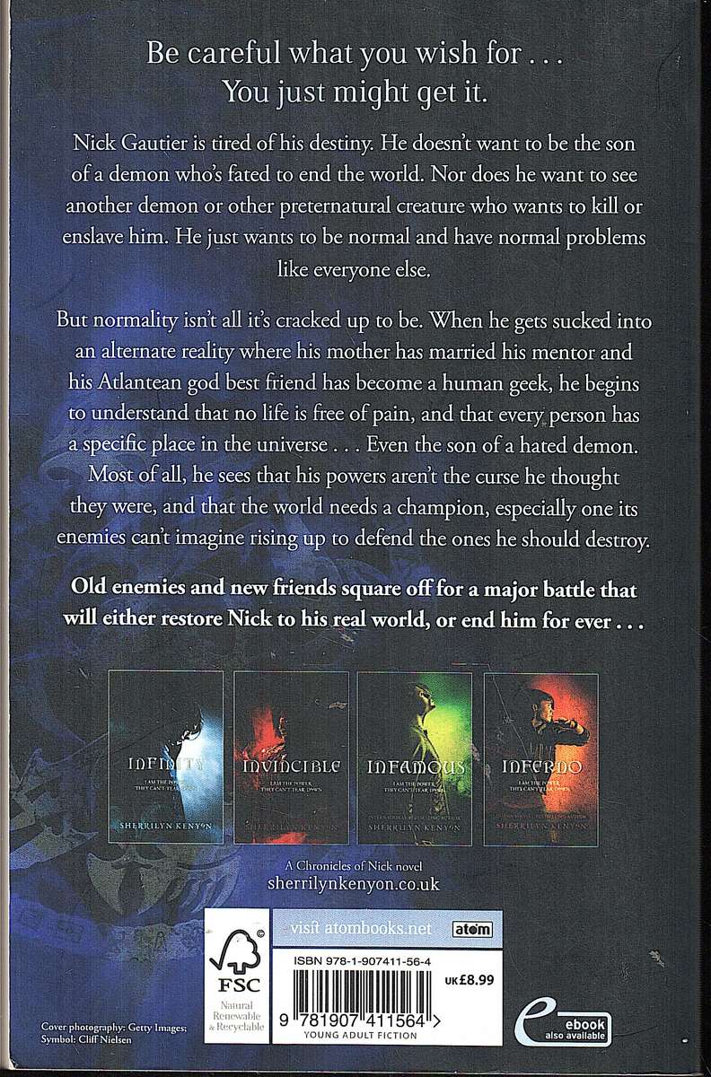 Illusion (Chronicles of Nick 5) - Sherrilyn Kenyon