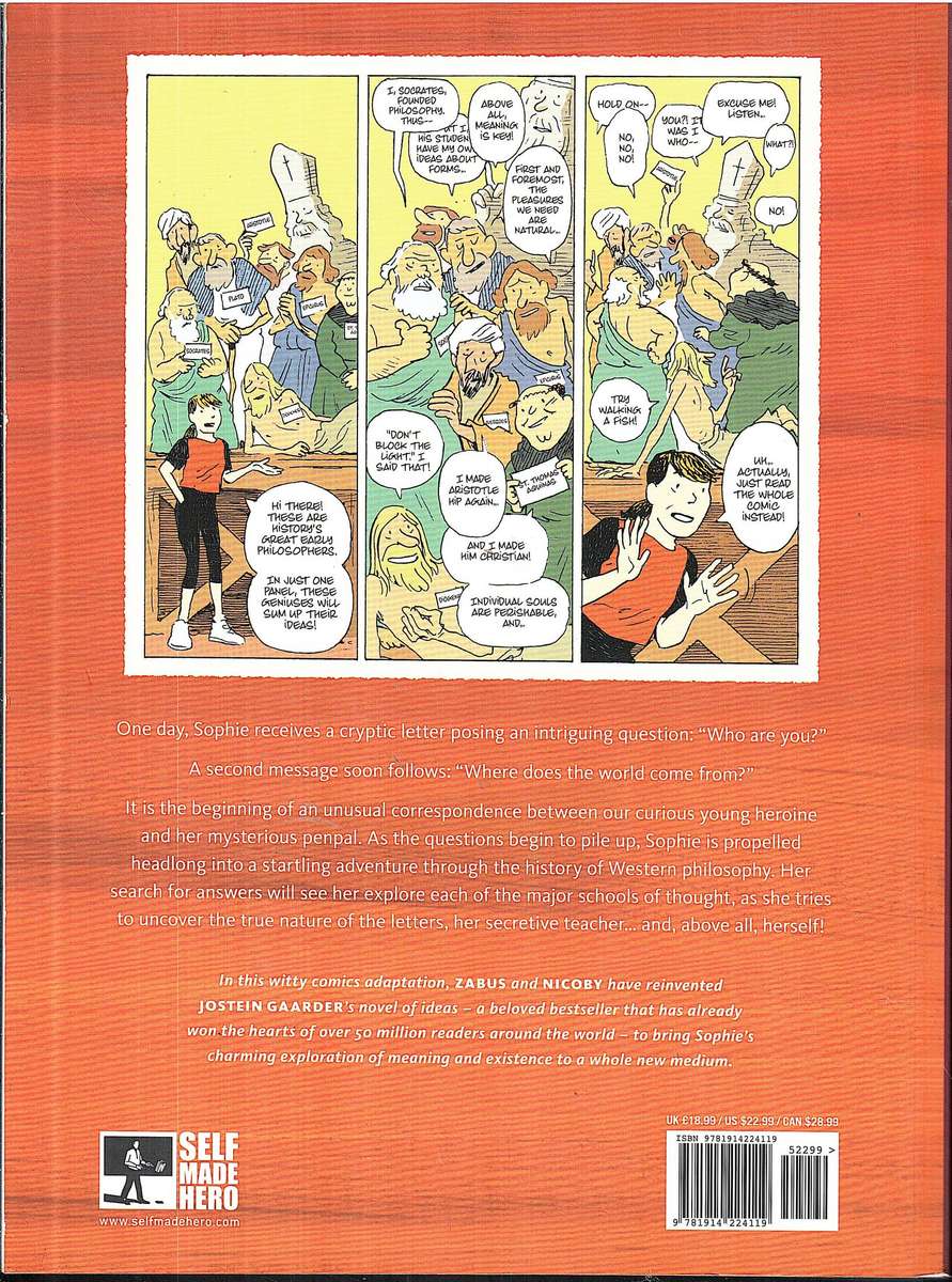 Sophies World Vol I: A Graphic Novel About the History of Philosophy: From Socrates to Galileo