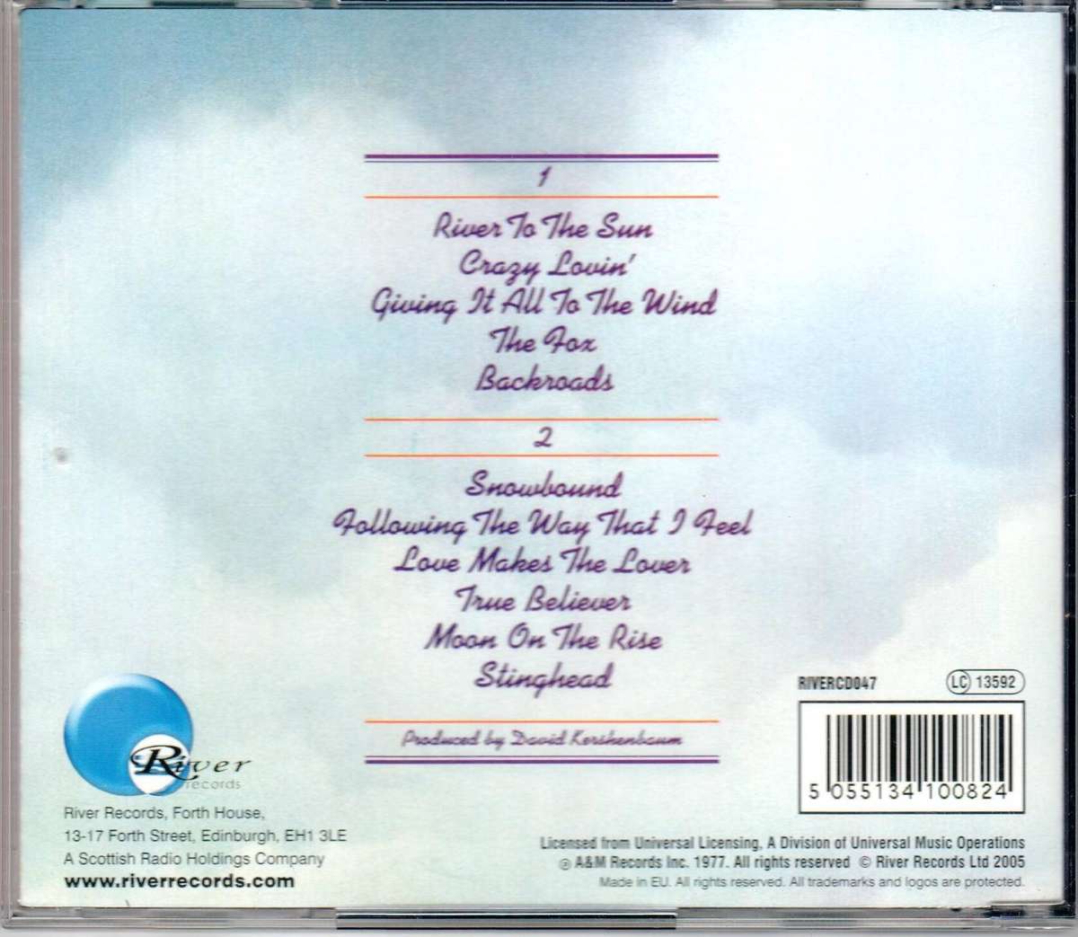 The Ozark Mountain Daredevils  Don't Look Down CD
