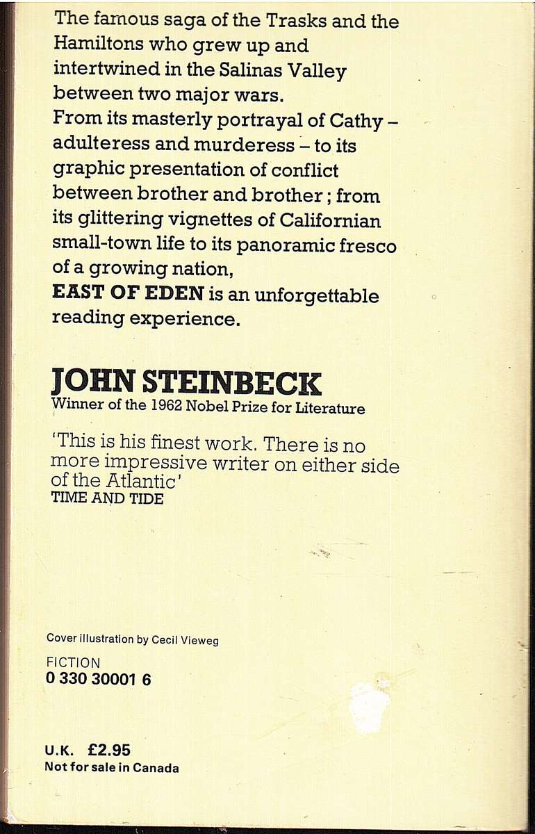 East of Eden - John Steinbeck