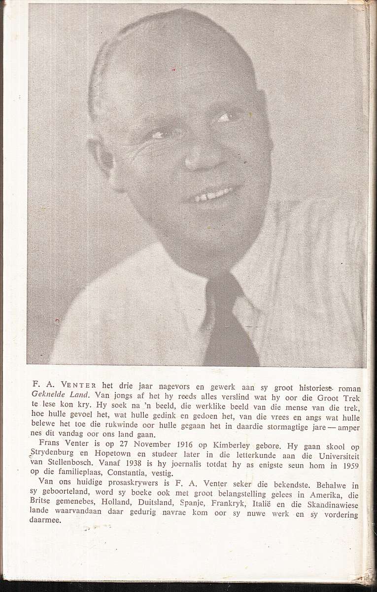 Geknelde Land - FA Venter