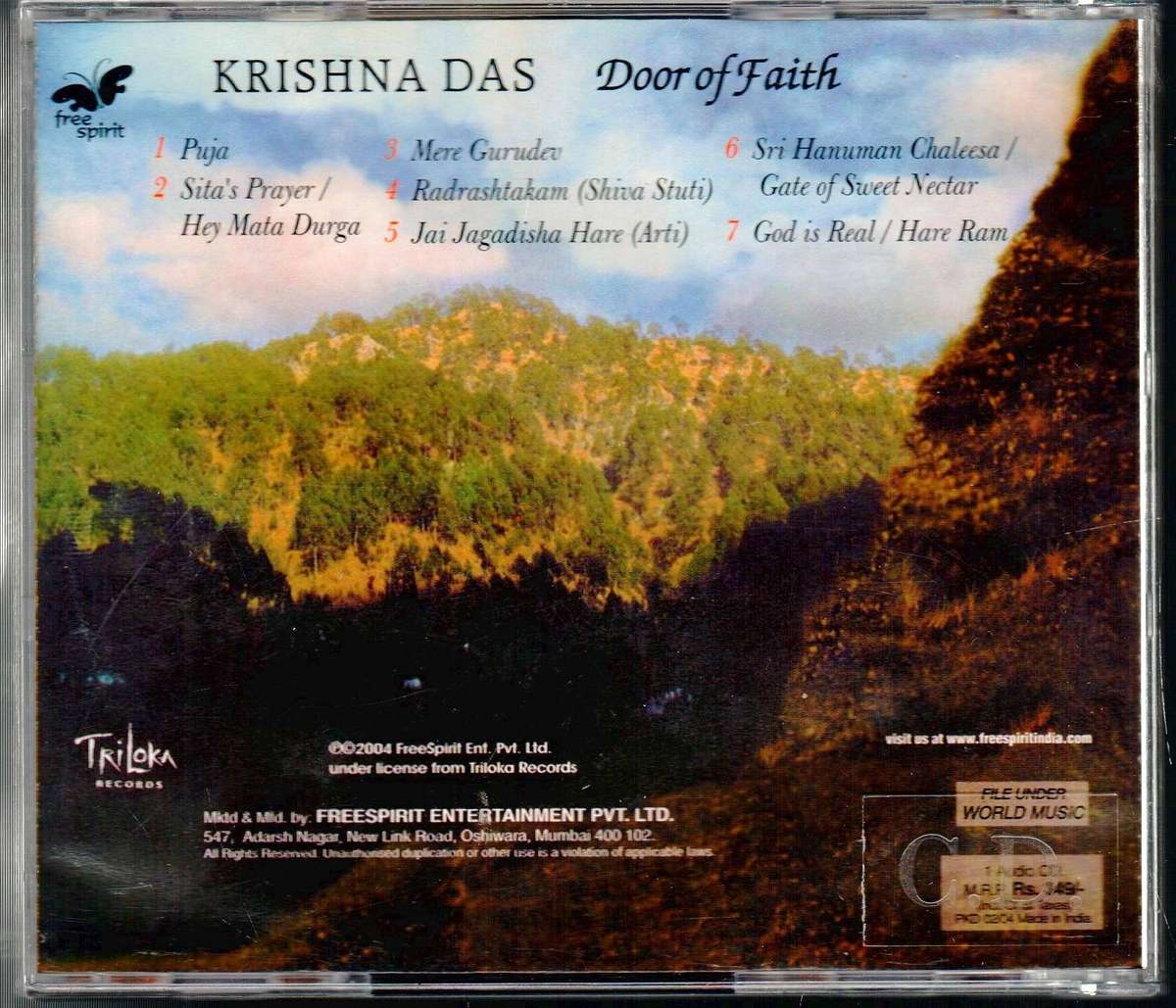 Krishna Das  Door Of Faith CD