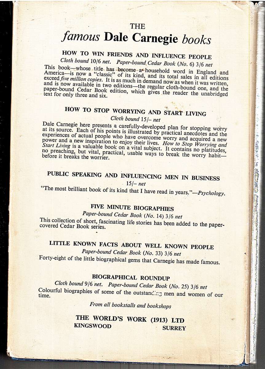Lincoln The Unknown - Dale Carnegie