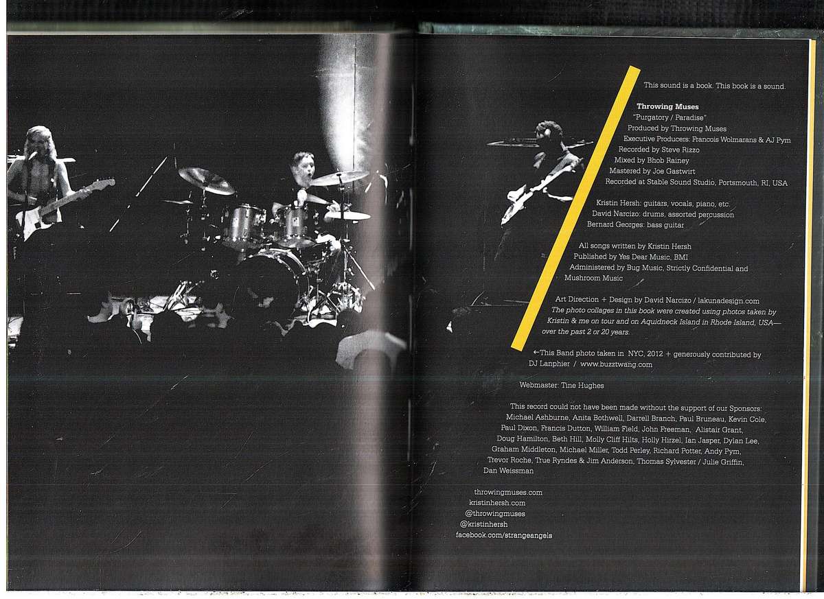 Throwing Muses - Purgatory/Paradise Hardcover Book + CD [LIMITED EDITION]