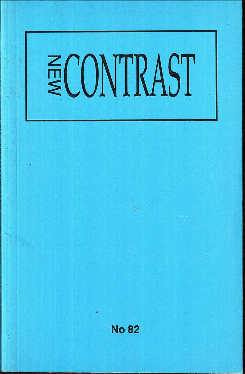 New Contrast No 82 (South African Literary Journal Vol 21 No 2)