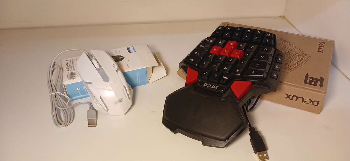 Gaming mouse and keyboard