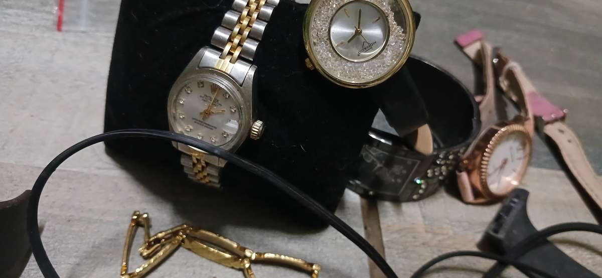 Watches job lot and sony headset