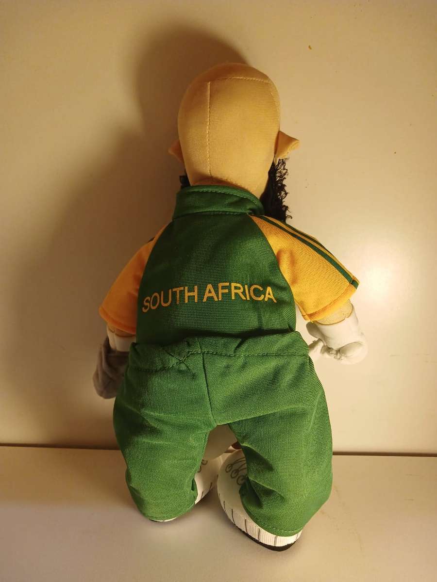 Hashim Amla protea cricket stuffed toy