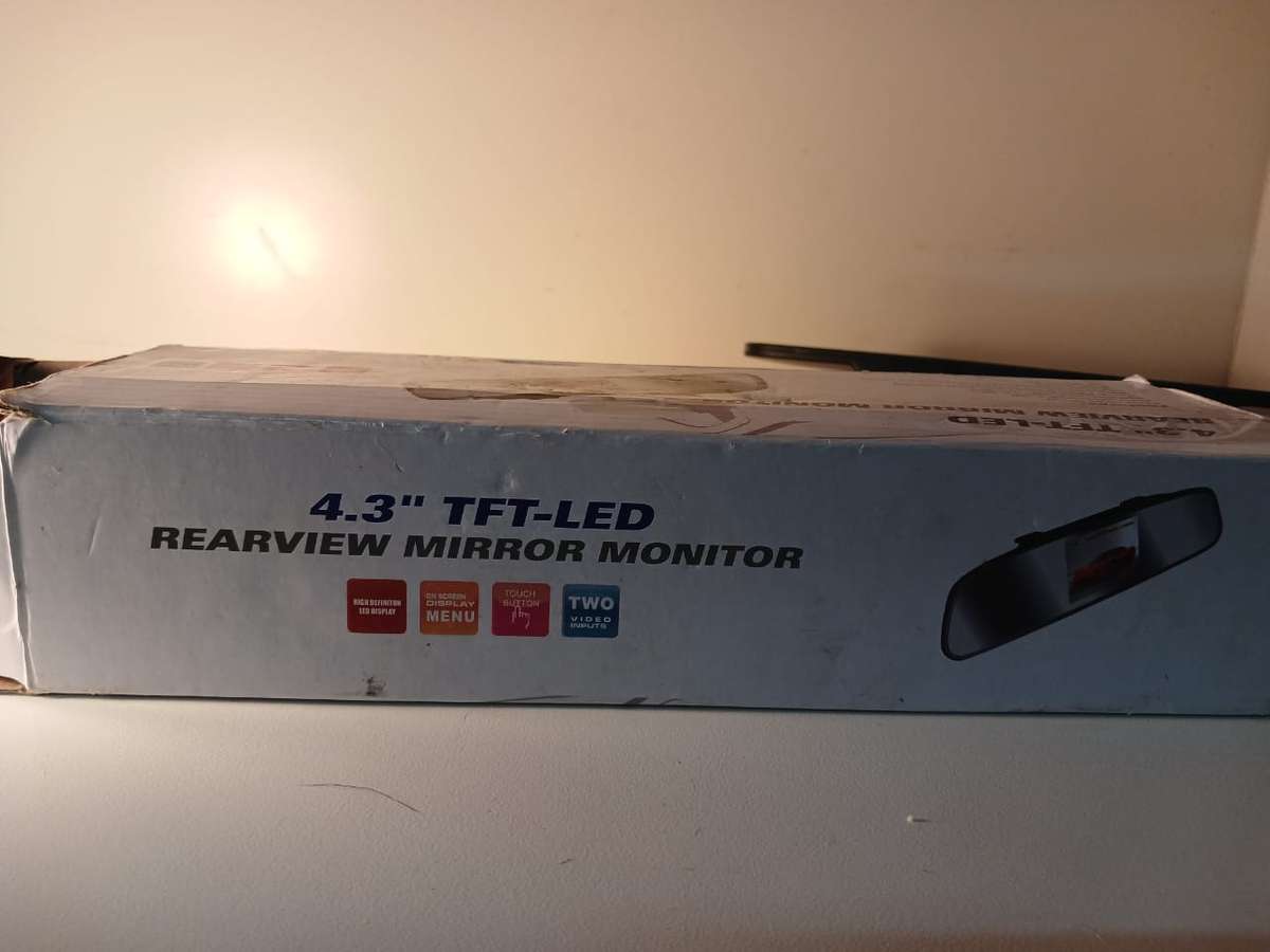 Rearview mirror monitor