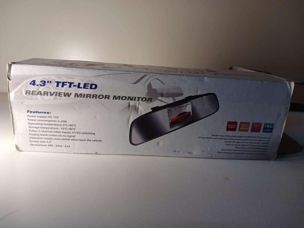 Rearview mirror monitor