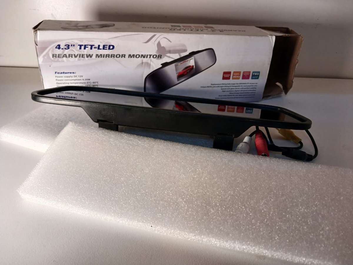 Rearview mirror monitor