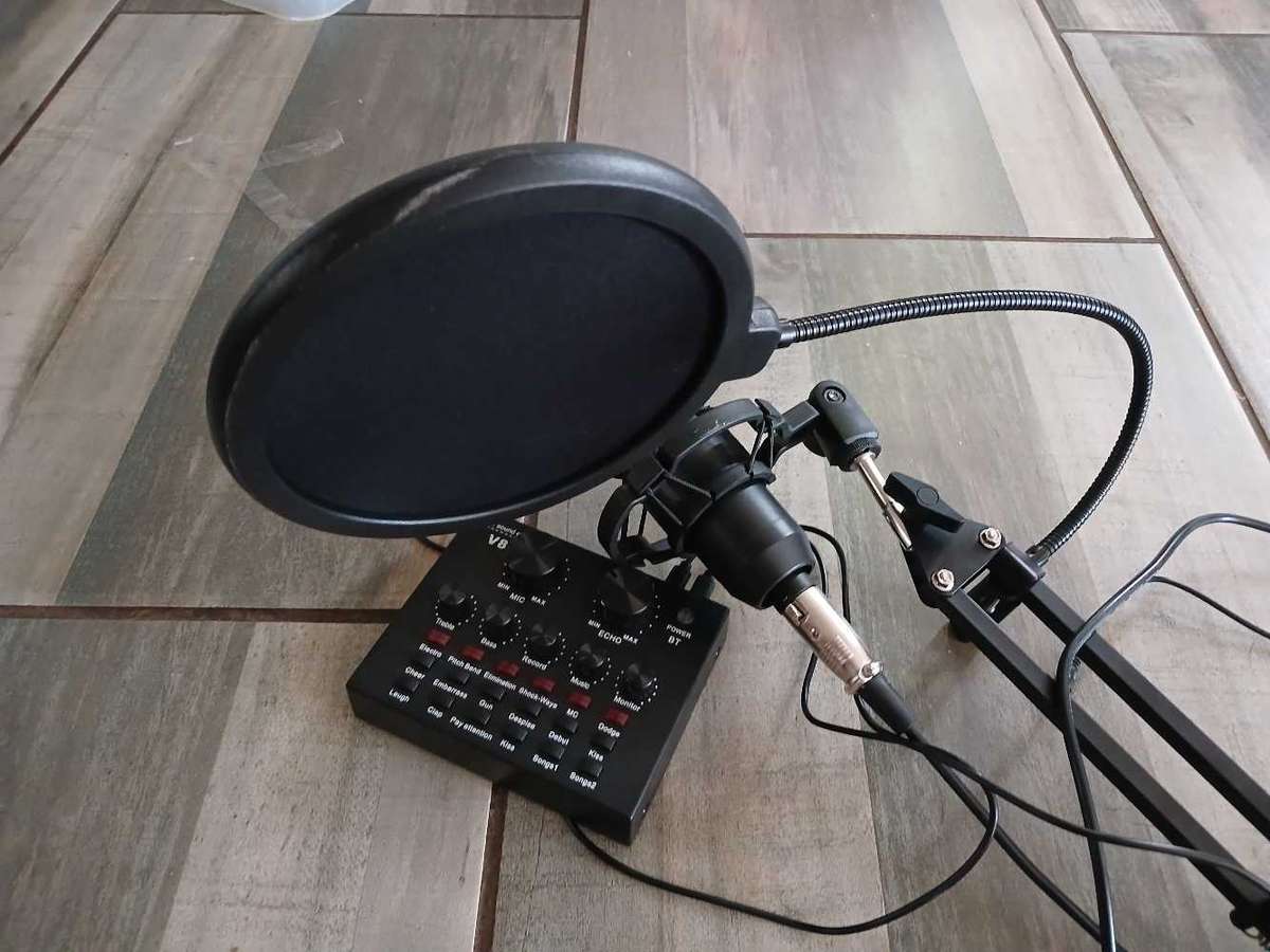 Profesional mic/live sound card