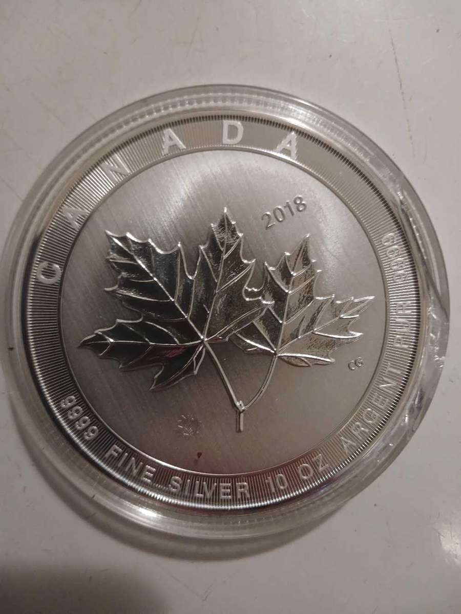 10oz 50 dollar canada coin(.999 silver) amazing piece