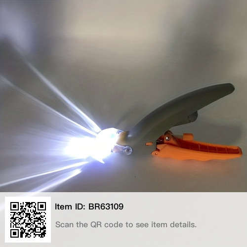 1pc LED Pet Nail Clipper Non-slip Handle Cat Nail Trimmer For Easy And Safe Dog And Cat Paw Grooming