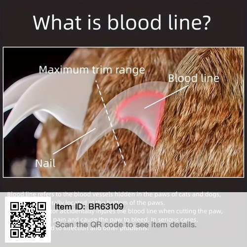 1pc LED Pet Nail Clipper Non-slip Handle Cat Nail Trimmer For Easy And Safe Dog And Cat Paw Grooming