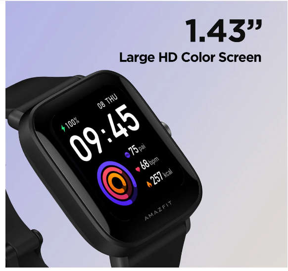 Amazfit Bip U Pro smart watch (black)