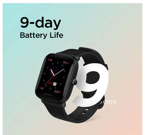 Amazfit Bip U Pro smart watch (black)