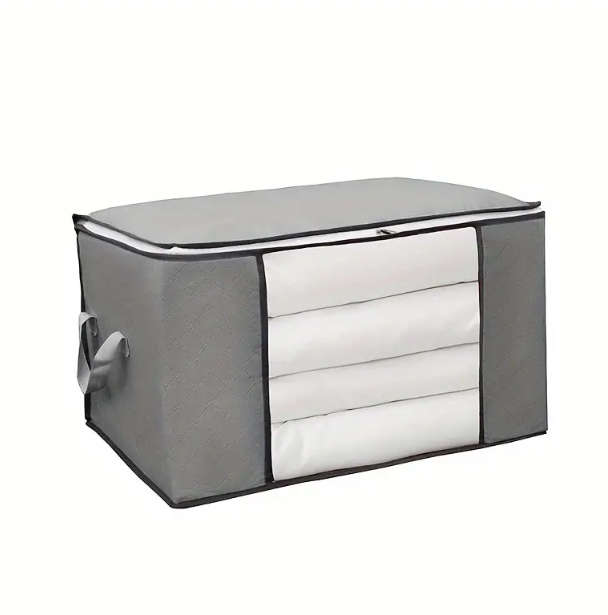 Extra-Large Foldable Storage Bag for Clothes, Blankets & Toys