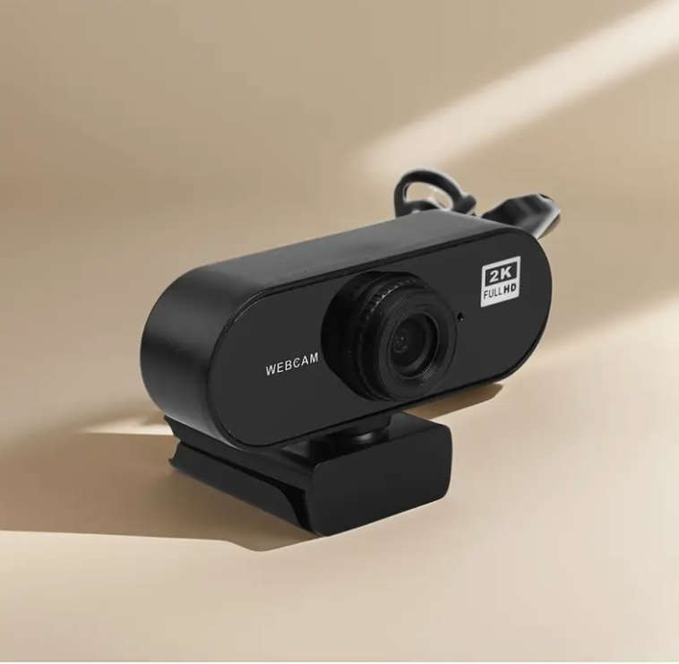Plug & Play HD Webcam with Built-in Mic